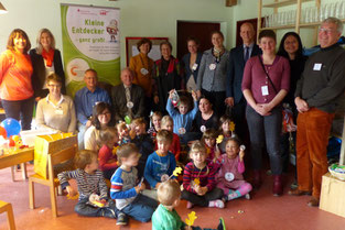 Projekt Kleine Entdecker - Kleiner Entdeckertag in der Kita Reischlestraße am 25.11.2015 - Foto: Freiwilligen-Zentrum Augsburg