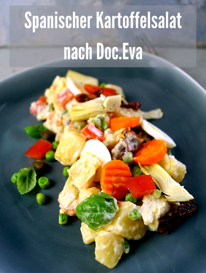 Bunter Kartoffelsalat spanische Art nach einer Idee von Doc.Eva