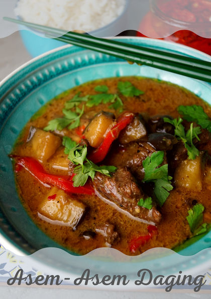 Asem-Asem Daging aus dem Slowcooker, viel Aroma, wenig Arbeit und ein wunderbares Curry als Ergebnis