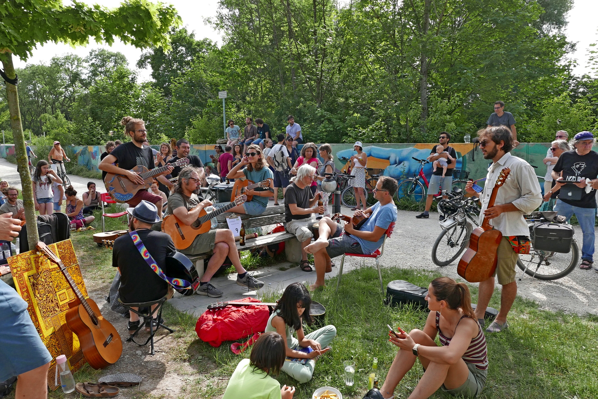 Refugeeweek vom 14. bis 20.06.2021 - Wertach-Spaziergang am 20.06.2021 - Foto: Christoph Urban